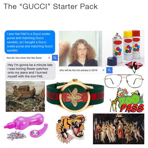 youvegotnomale gucci|Gucci memes.